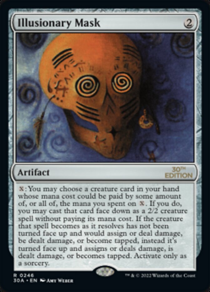 Illusionary Mask [30th Anniversary Edition] MTG Single Magic: The Gathering    | Red Claw Gaming