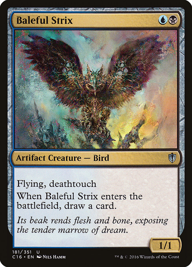 Baleful Strix [Commander 2016] MTG Single Magic: The Gathering    | Red Claw Gaming