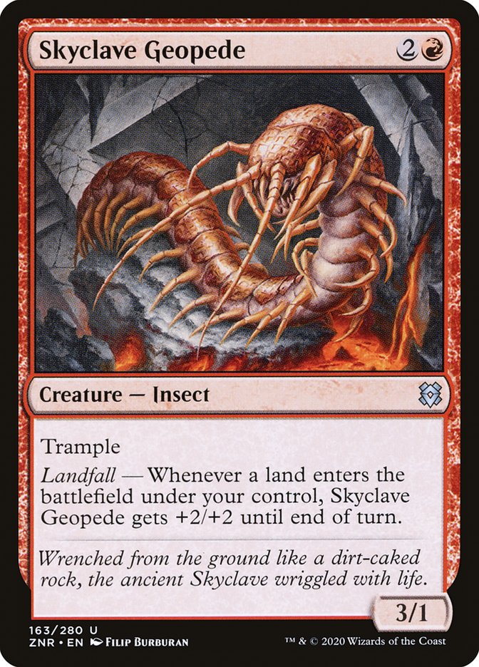 Skyclave Geopede [Zendikar Rising] MTG Single Magic: The Gathering    | Red Claw Gaming