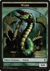 Saproling // Wurm Double-Sided Token [Ravnica Allegiance Guild Kit Tokens] MTG Single Magic: The Gathering    | Red Claw Gaming