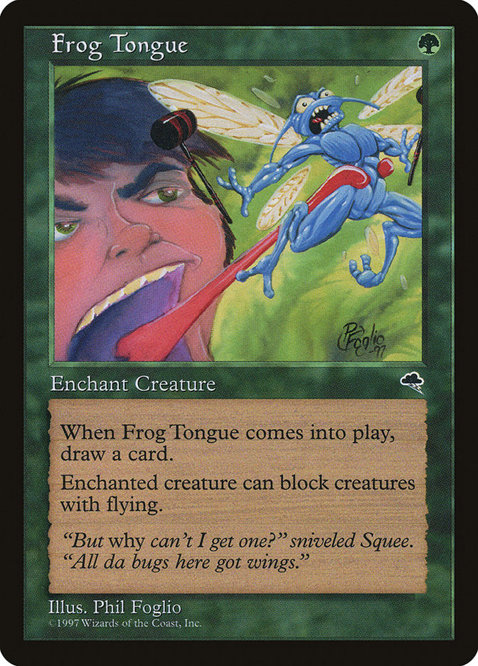 Frog Tongue [Tempest] MTG Single Magic: The Gathering    | Red Claw Gaming