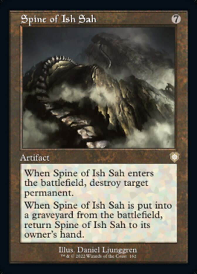 Spine of Ish Sah (Retro) [The Brothers' War Commander] MTG Single Magic: The Gathering    | Red Claw Gaming