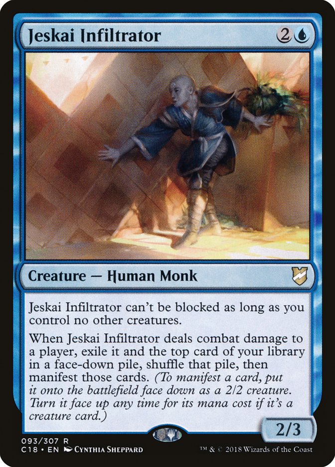 Jeskai Infiltrator [Commander 2018] MTG Single Magic: The Gathering    | Red Claw Gaming