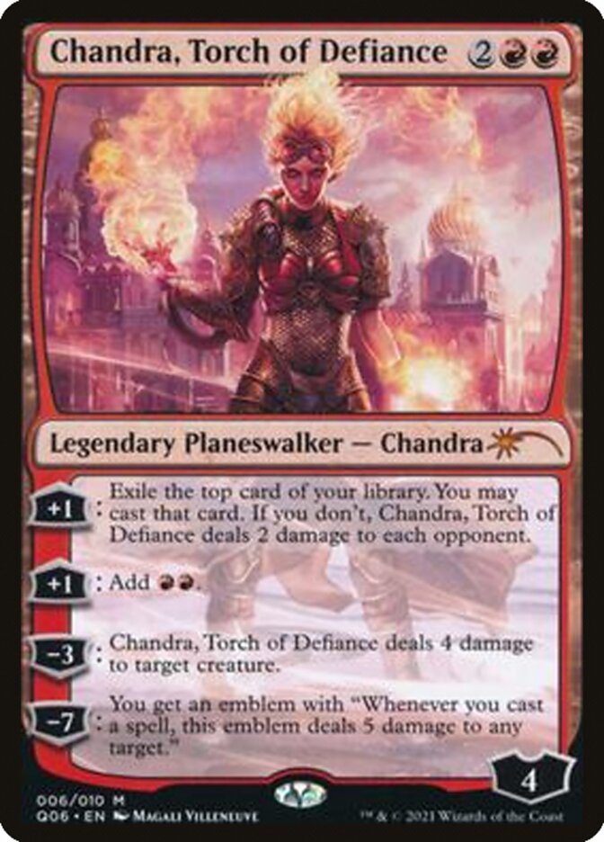 Chandra, Torch of Defiance [Pioneer Challenger Decks 2021] MTG Single Magic: The Gathering    | Red Claw Gaming