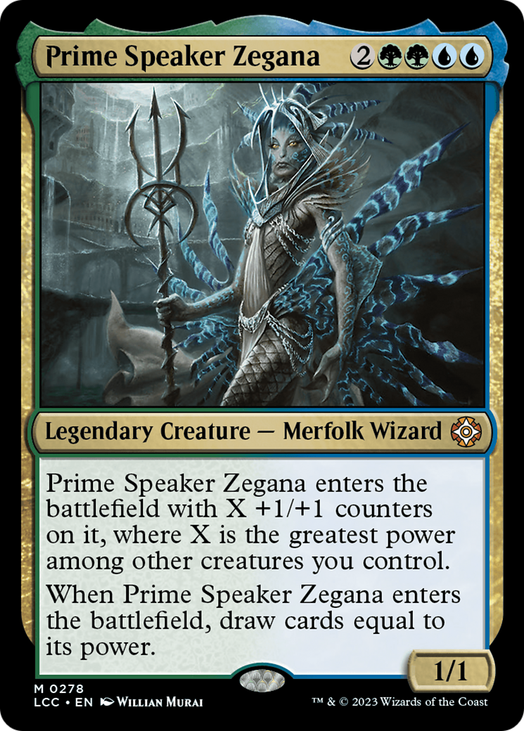 Prime Speaker Zegana [The Lost Caverns of Ixalan Commander] MTG Single Magic: The Gathering    | Red Claw Gaming