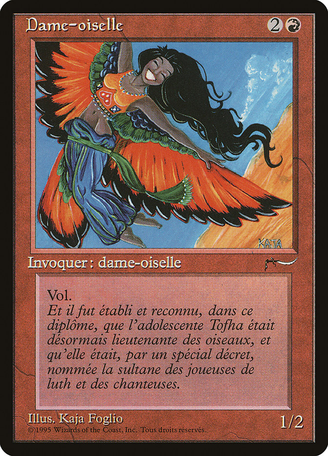 Bird Maiden (French) - "Dame-oiselle" [Renaissance] MTG Single Magic: The Gathering    | Red Claw Gaming