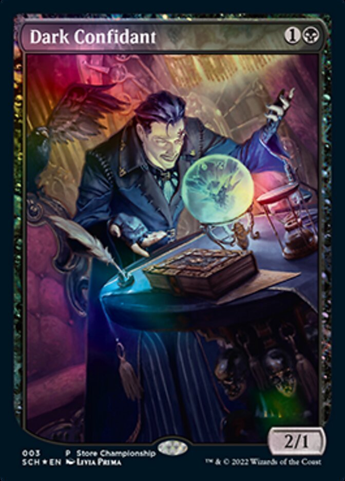 Dark Confidant (Extended Art) [Store Championships 2022] MTG Single Magic: The Gathering    | Red Claw Gaming