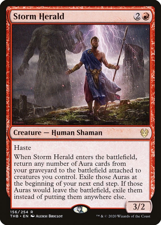 Storm Herald [Theros Beyond Death] MTG Single Magic: The Gathering    | Red Claw Gaming