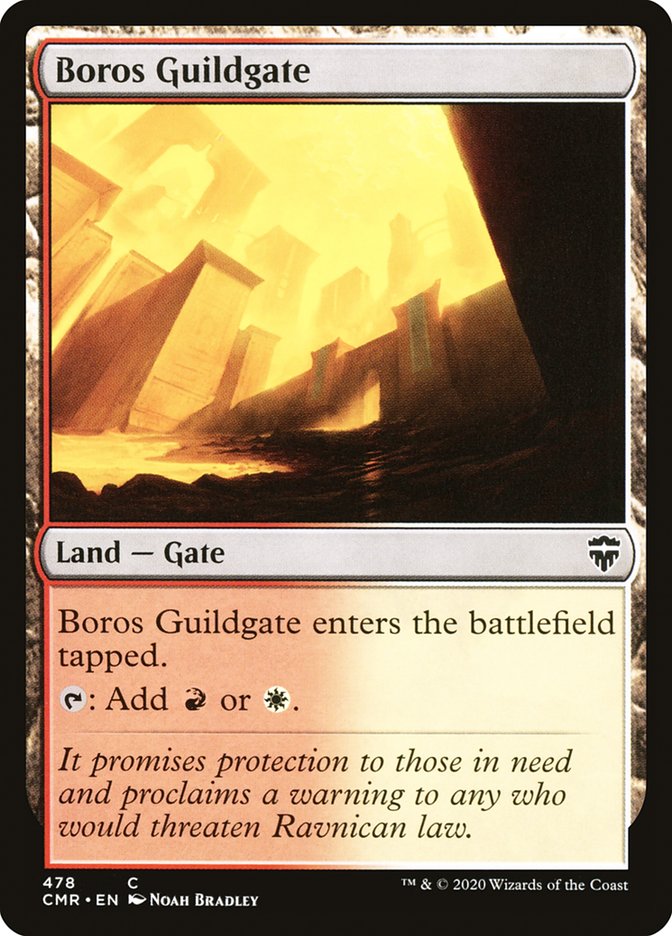 Boros Guildgate [Commander Legends] MTG Single Magic: The Gathering    | Red Claw Gaming