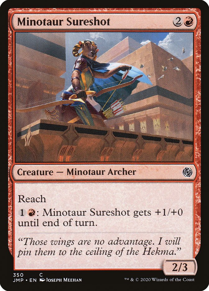 Minotaur Sureshot [Jumpstart] MTG Single Magic: The Gathering    | Red Claw Gaming