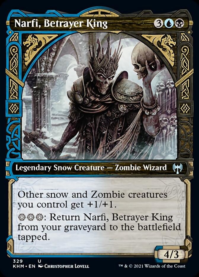 Narfi, Betrayer King (Showcase) [Kaldheim] MTG Single Magic: The Gathering    | Red Claw Gaming