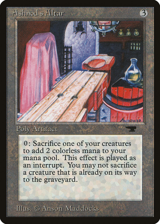 Ashnod's Altar [Antiquities] MTG Single Magic: The Gathering    | Red Claw Gaming