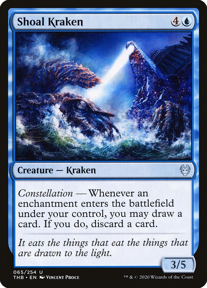 Shoal Kraken [Theros Beyond Death] MTG Single Magic: The Gathering    | Red Claw Gaming