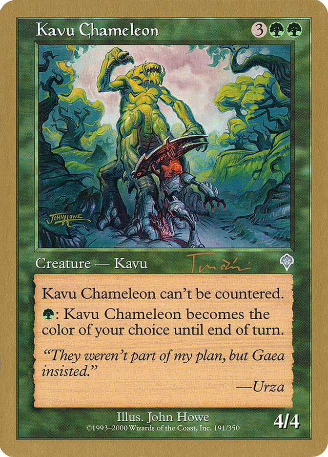 Kavu Chameleon (Jan Tomcani) [World Championship Decks 2001] MTG Single Magic: The Gathering    | Red Claw Gaming