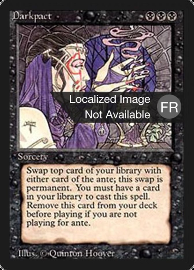 Darkpact [Foreign Black Border] MTG Single Magic: The Gathering    | Red Claw Gaming