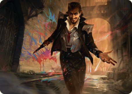 Anhelo, the Painter Art Card [Streets of New Capenna Art Series] MTG Single Magic: The Gathering    | Red Claw Gaming