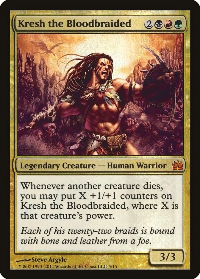 Kresh the Bloodbraided [From the Vault: Legends] MTG Single Magic: The Gathering    | Red Claw Gaming