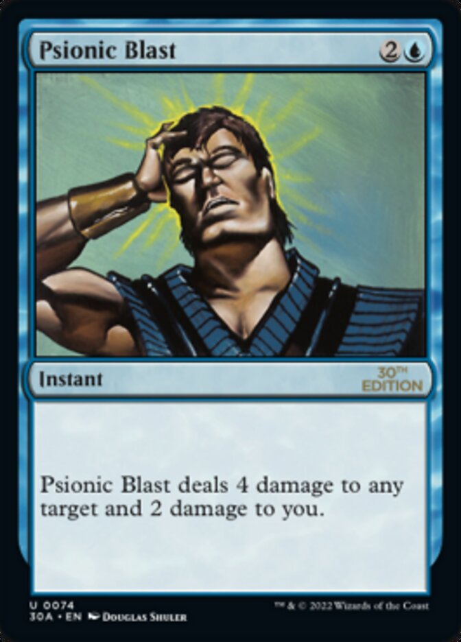 Psionic Blast [30th Anniversary Edition] MTG Single Magic: The Gathering    | Red Claw Gaming