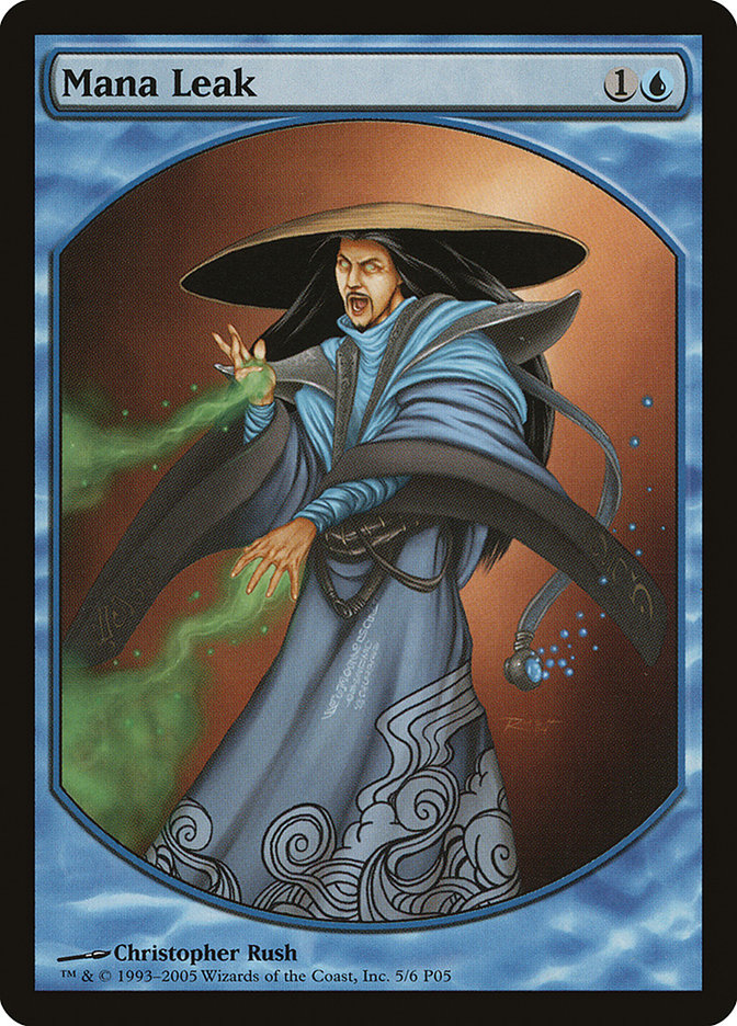 Mana Leak [Magic Player Rewards 2005] MTG Single Magic: The Gathering    | Red Claw Gaming