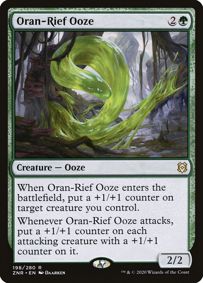 Oran-Rief Ooze [Zendikar Rising] MTG Single Magic: The Gathering    | Red Claw Gaming