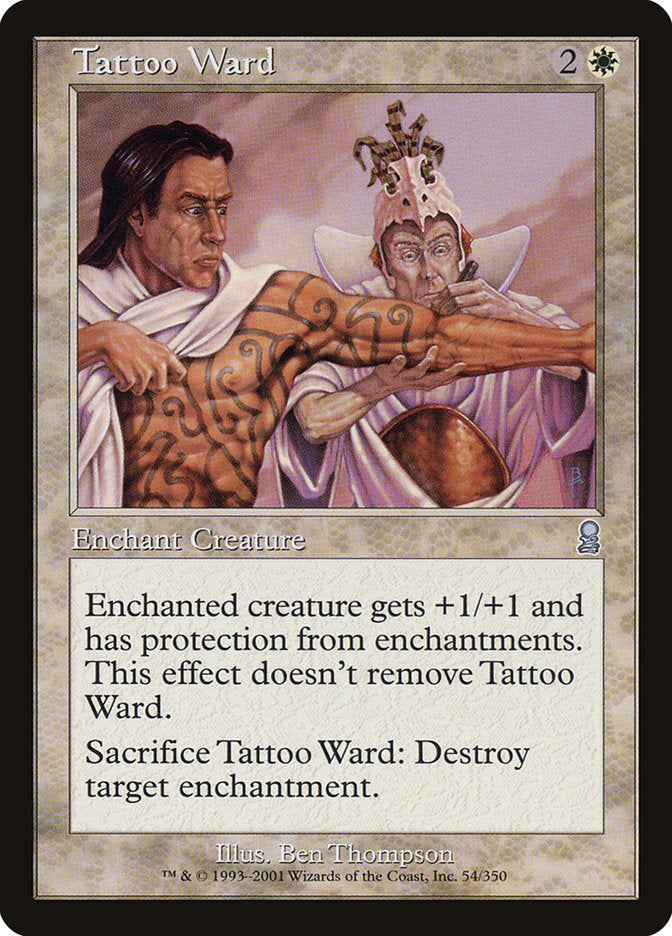 Tattoo Ward [Odyssey] MTG Single Magic: The Gathering    | Red Claw Gaming