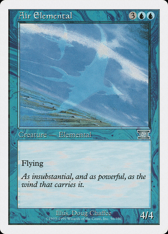 Air Elemental [Classic Sixth Edition] MTG Single Magic: The Gathering    | Red Claw Gaming