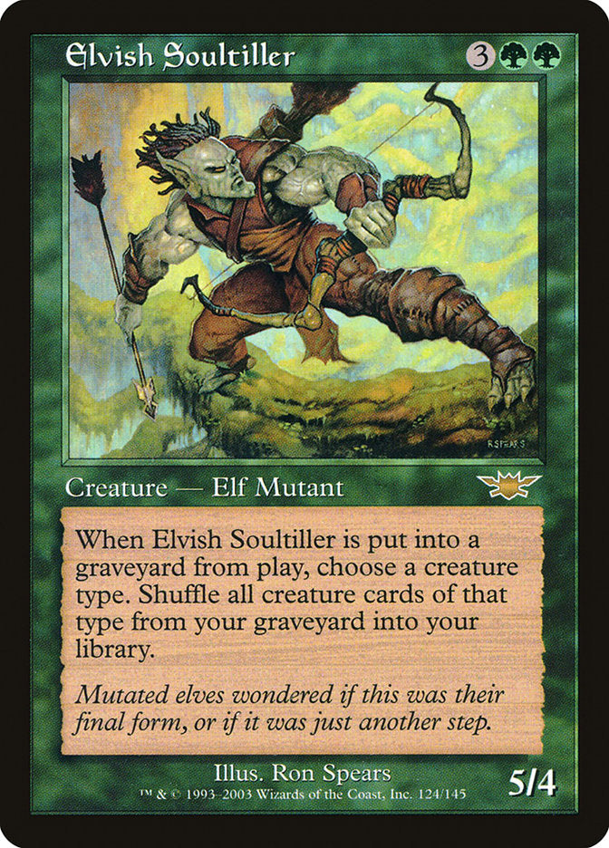 Elvish Soultiller [Legions] MTG Single Magic: The Gathering    | Red Claw Gaming