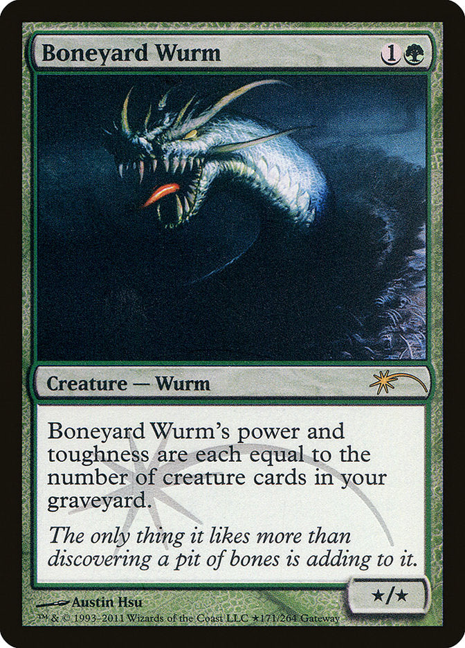 Boneyard Wurm [Wizards Play Network 2011] MTG Single Magic: The Gathering    | Red Claw Gaming