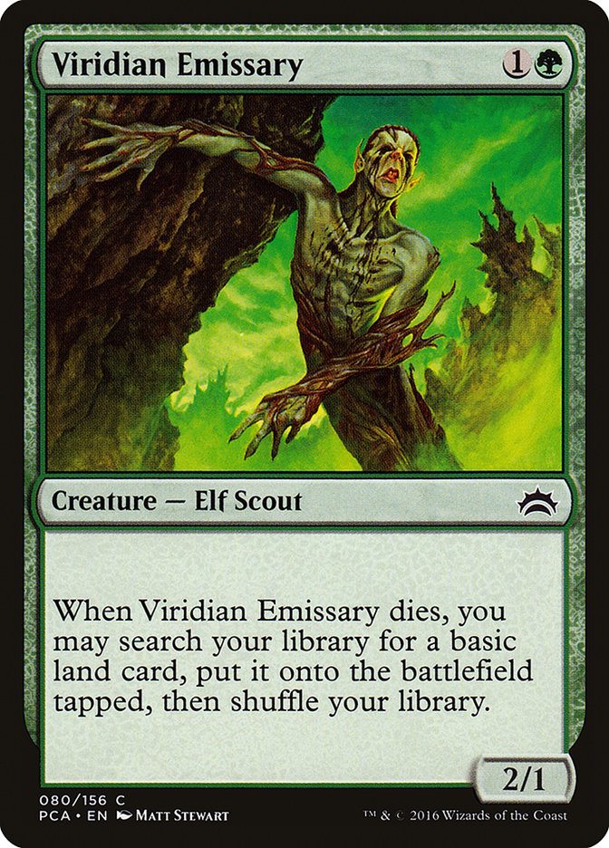 Viridian Emissary [Planechase Anthology] MTG Single Magic: The Gathering    | Red Claw Gaming