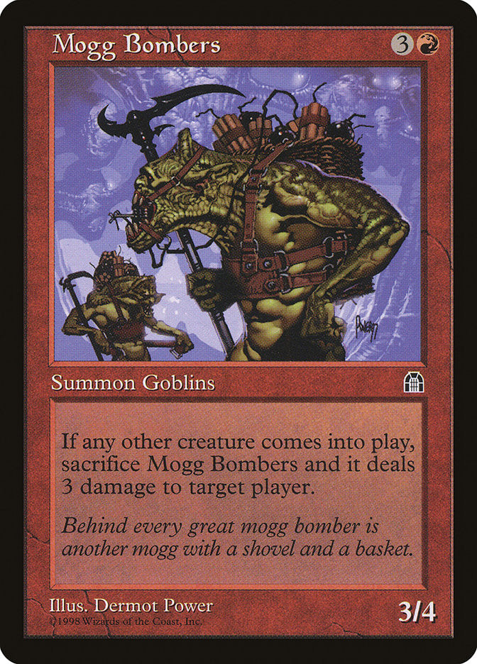Mogg Bombers [Stronghold] MTG Single Magic: The Gathering    | Red Claw Gaming