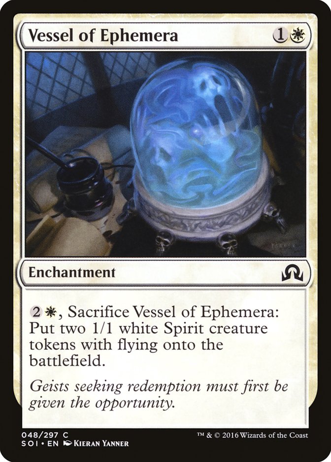 Vessel of Ephemera [Shadows over Innistrad] MTG Single Magic: The Gathering    | Red Claw Gaming