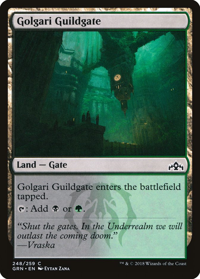 Golgari Guildgate (248/259) [Guilds of Ravnica] MTG Single Magic: The Gathering    | Red Claw Gaming