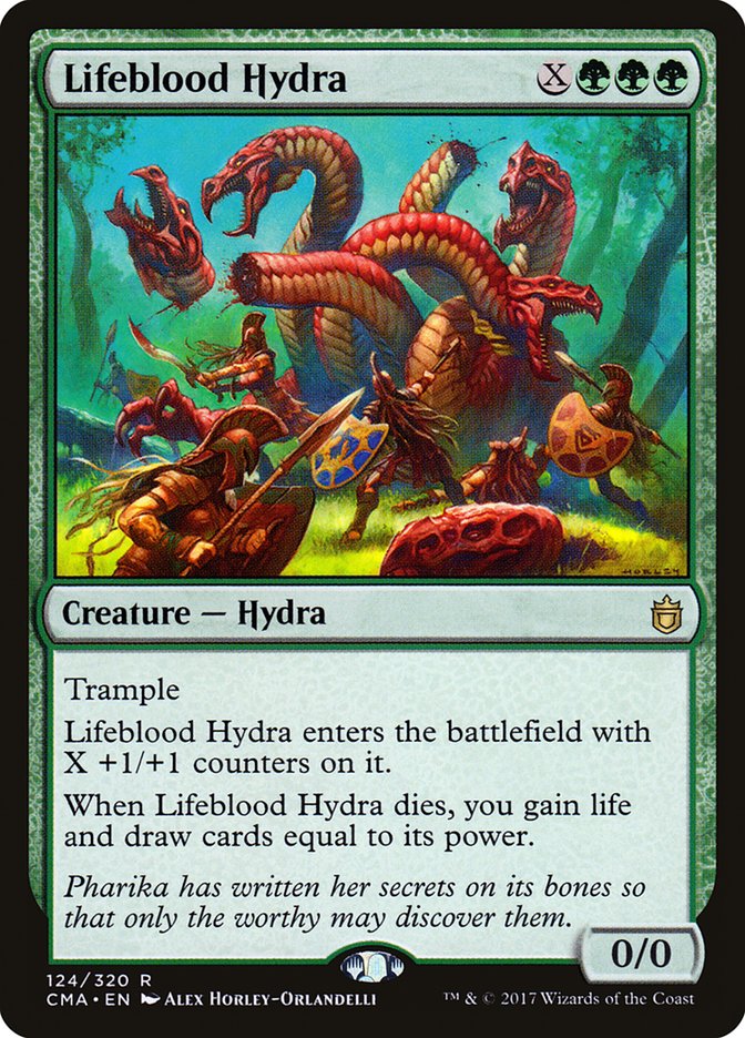 Lifeblood Hydra [Commander Anthology] MTG Single Magic: The Gathering    | Red Claw Gaming