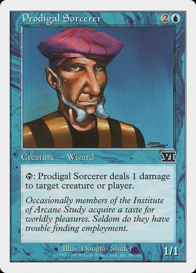 Prodigal Sorcerer [Classic Sixth Edition] MTG Single Magic: The Gathering    | Red Claw Gaming