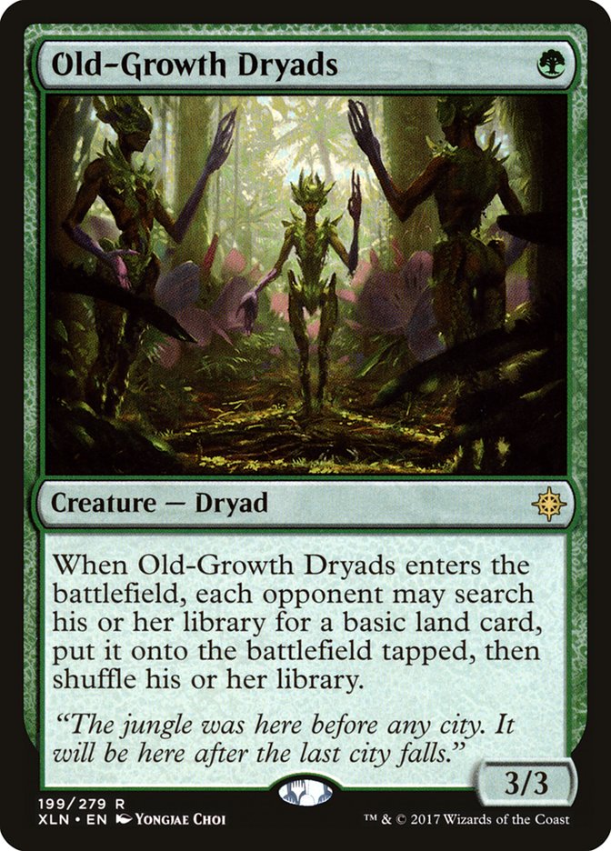 Old-Growth Dryads [Ixalan] MTG Single Magic: The Gathering    | Red Claw Gaming