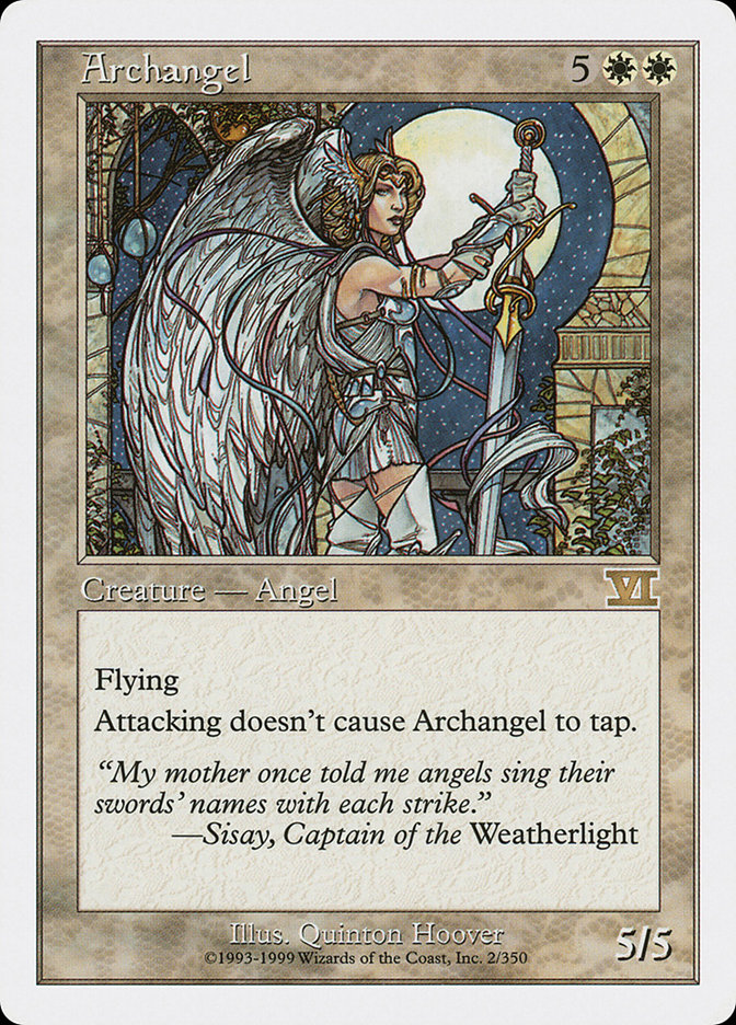 Archangel [Classic Sixth Edition] MTG Single Magic: The Gathering    | Red Claw Gaming