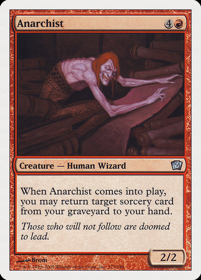 Anarchist [Ninth Edition] MTG Single Magic: The Gathering    | Red Claw Gaming