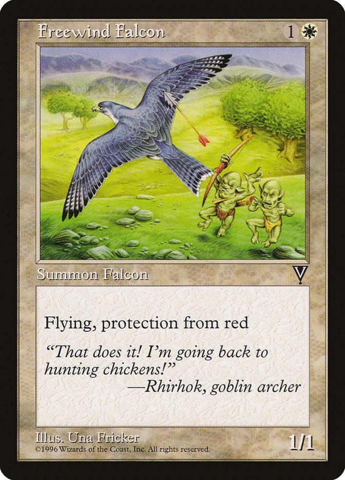 Freewind Falcon [Visions] MTG Single Magic: The Gathering    | Red Claw Gaming