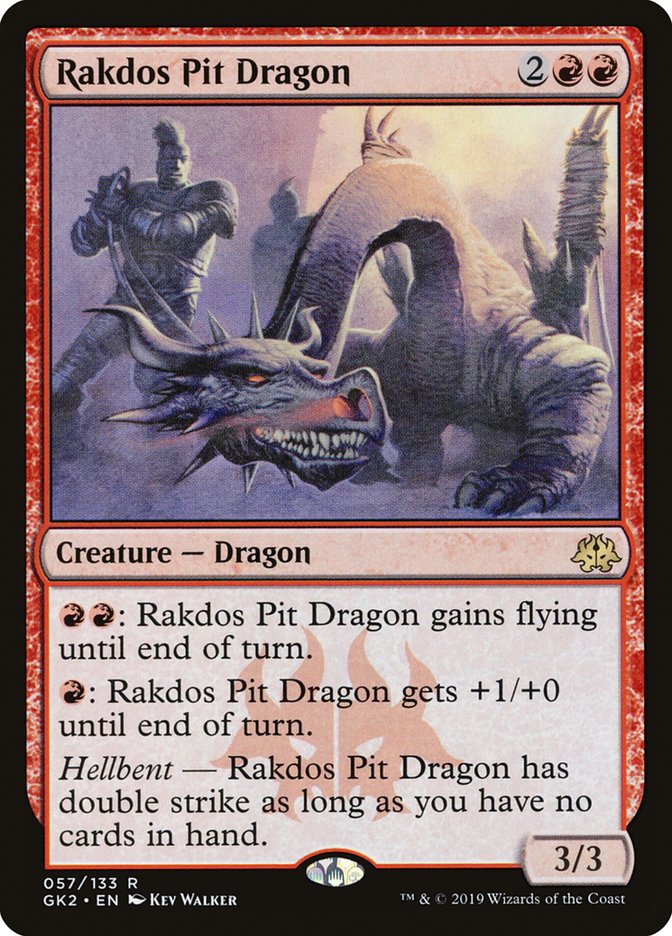 Rakdos Pit Dragon [Ravnica Allegiance Guild Kit] MTG Single Magic: The Gathering    | Red Claw Gaming