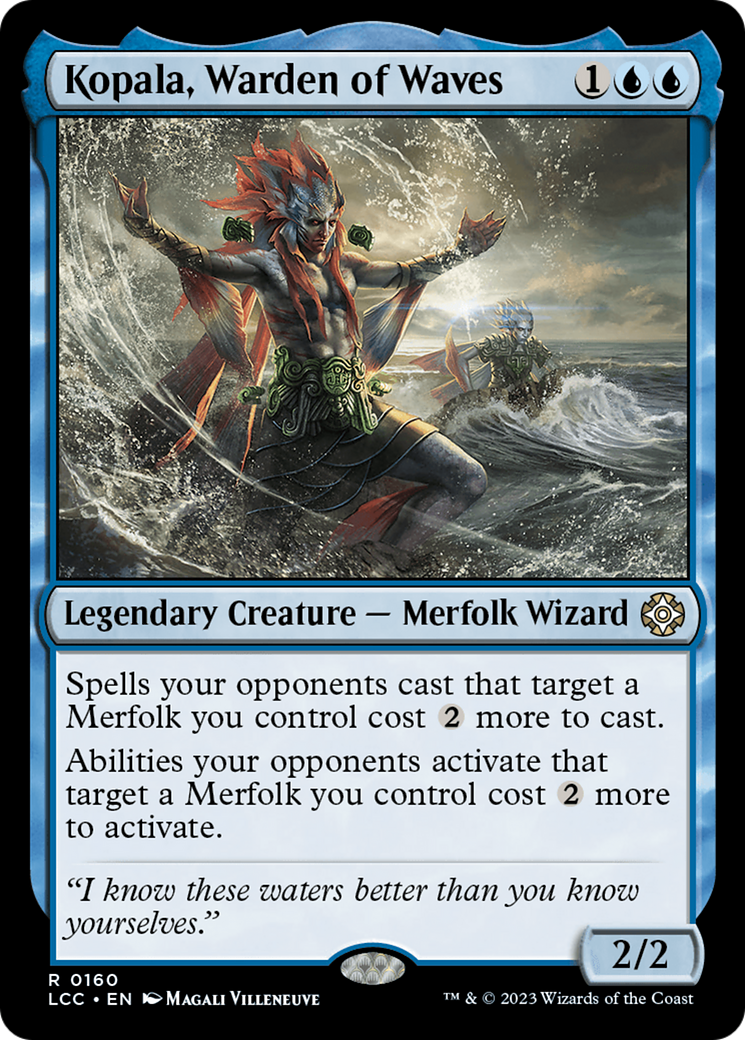 Kopala, Warden of Waves [The Lost Caverns of Ixalan Commander] MTG Single Magic: The Gathering    | Red Claw Gaming