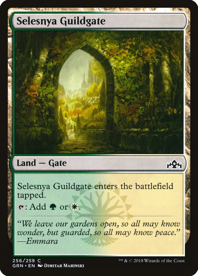 Selesnya Guildgate (256/259) [Guilds of Ravnica] MTG Single Magic: The Gathering    | Red Claw Gaming