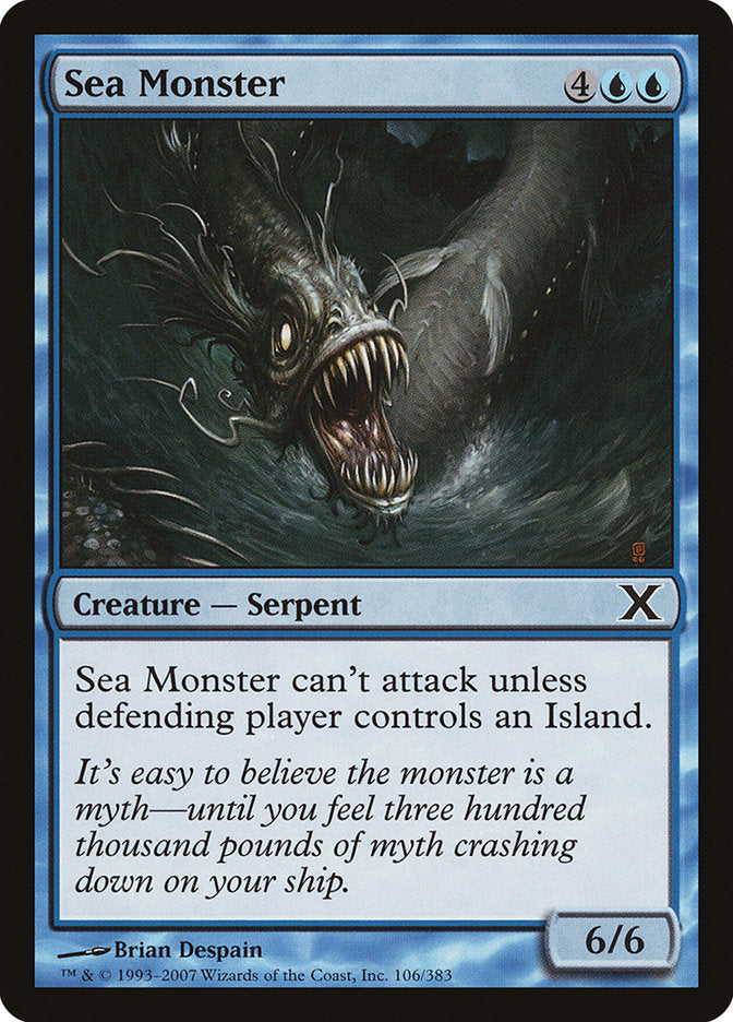 Sea Monster [Tenth Edition] MTG Single Magic: The Gathering    | Red Claw Gaming