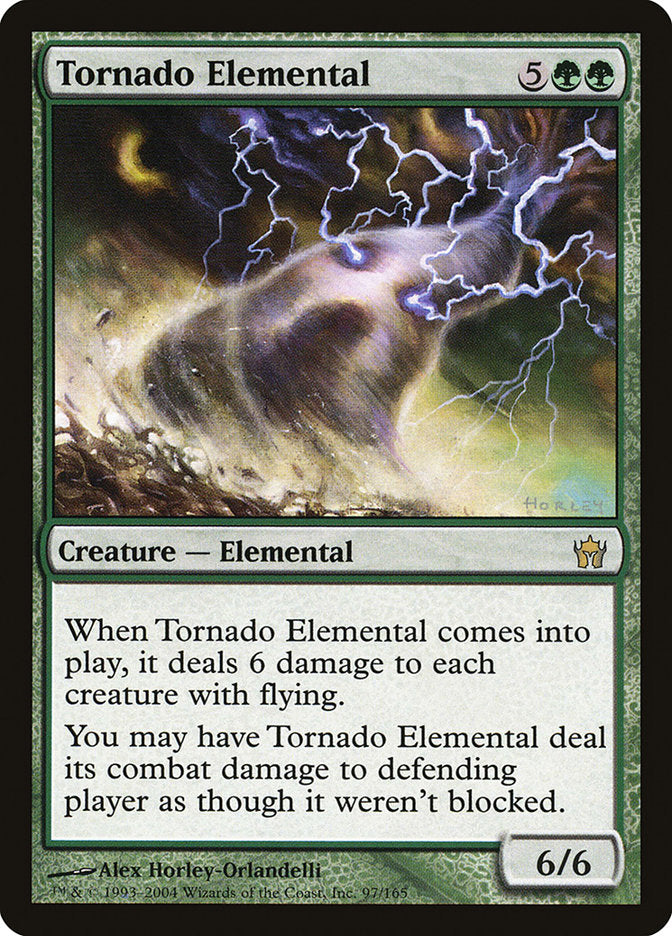 Tornado Elemental [Fifth Dawn] MTG Single Magic: The Gathering    | Red Claw Gaming