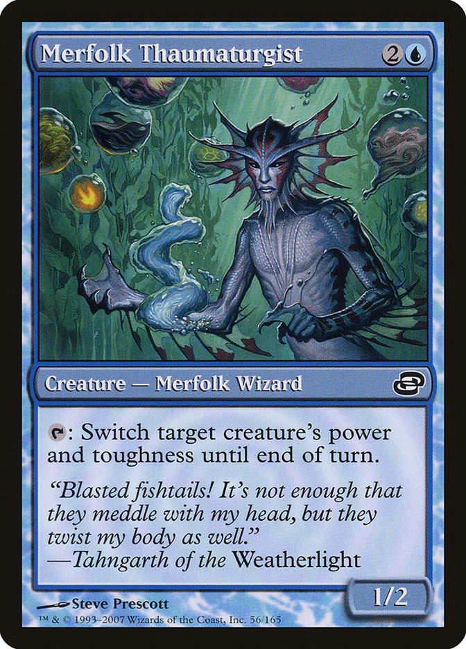 Merfolk Thaumaturgist [Planar Chaos] MTG Single Magic: The Gathering    | Red Claw Gaming