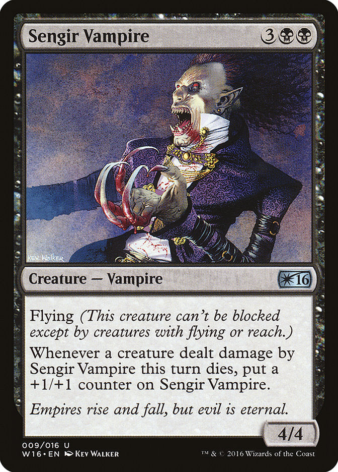 Sengir Vampire [Welcome Deck 2016] MTG Single Magic: The Gathering    | Red Claw Gaming