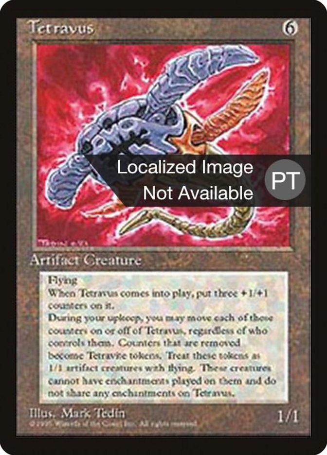 Tetravus [Fourth Edition (Foreign Black Border)] MTG Single Magic: The Gathering    | Red Claw Gaming