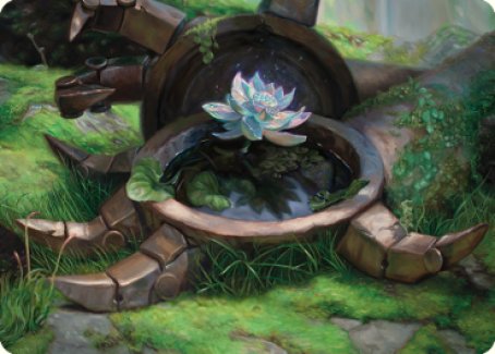 Timeless Lotus Art Card [Dominaria United Art Series] MTG Single Magic: The Gathering    | Red Claw Gaming