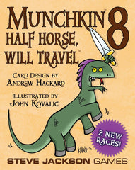 Munchkin 8" Half Horse, Will Travel Card Game Board Games Steve Jackson    | Red Claw Gaming