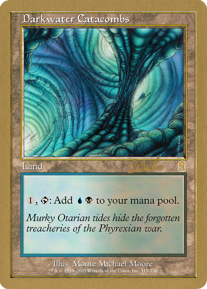 Darkwater Catacombs (Carlos Romao) [World Championship Decks 2002] MTG Single Magic: The Gathering    | Red Claw Gaming