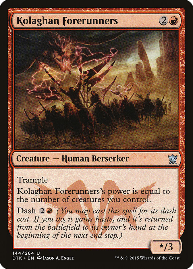 Kolaghan Forerunners [Dragons of Tarkir] MTG Single Magic: The Gathering    | Red Claw Gaming